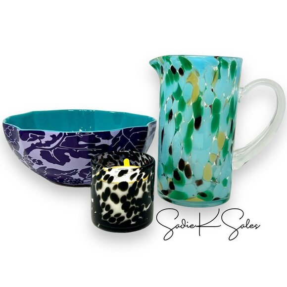 DVF for Target 94oz Stoneware Serving Bowl Large Purple - Diane Von Furstenberg‎ - Picture 6 of 6